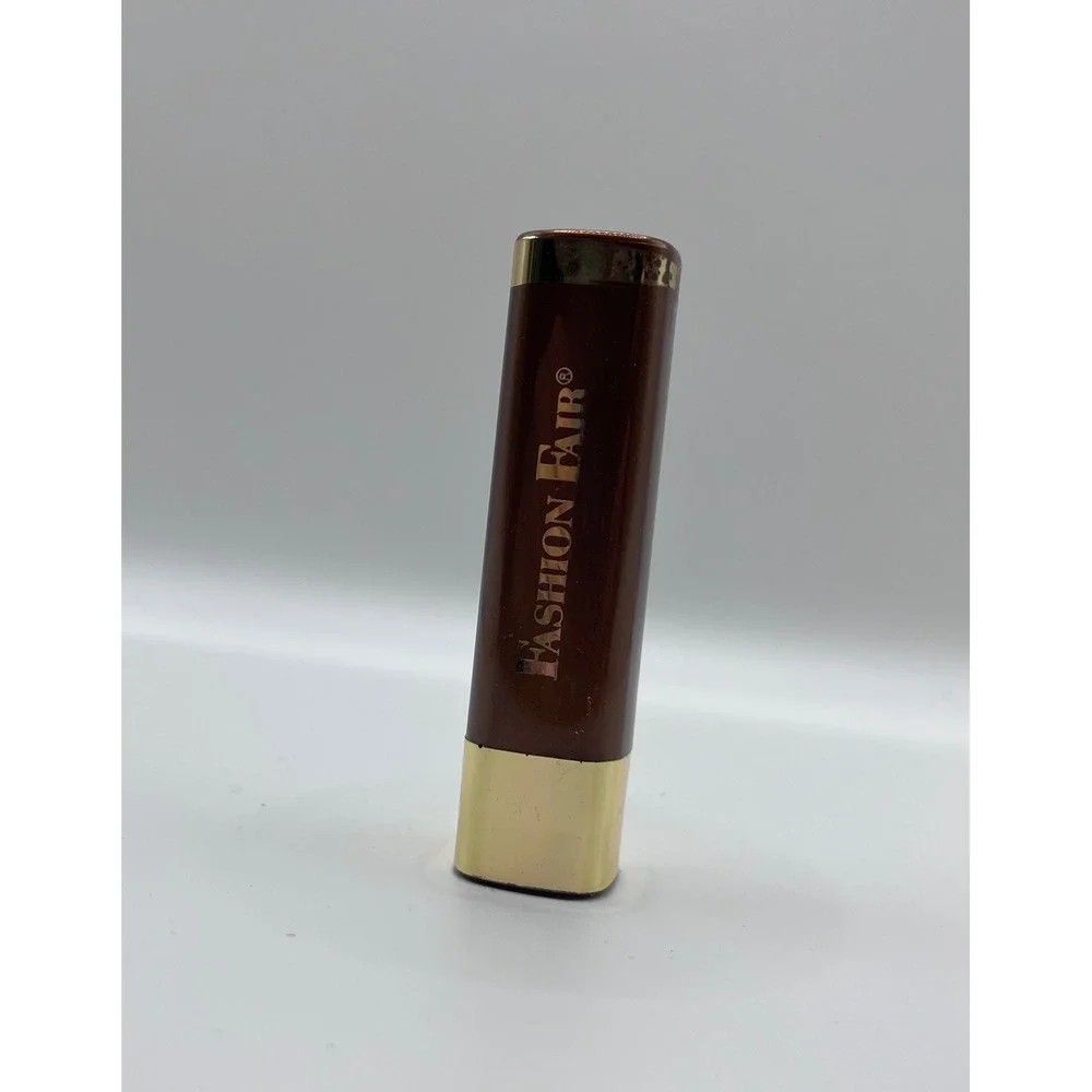 Fashion Fair Lipstick Berry Cool Grenadine 8148A‎ Brown Gold Tube 0.14oz 4g USA